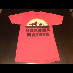 Disney Lion King Hakuna Matata T-shirt Small
